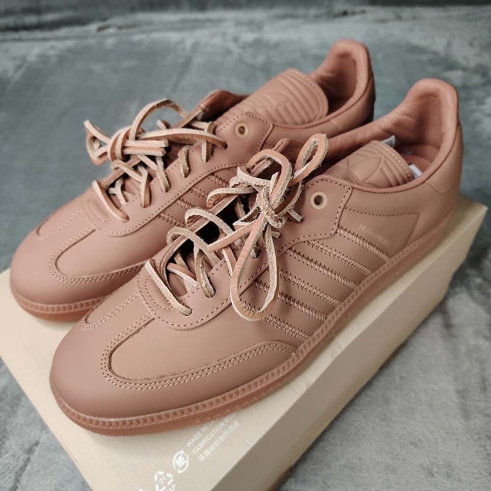 Adidas x‎ Pharrell Williams Human Race Samba Terracotta Shoes Sneakers Mens 10.5